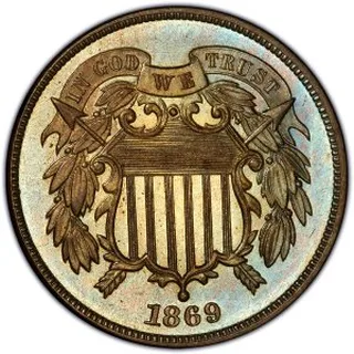 Two and Three Cents β coin plate from the guide